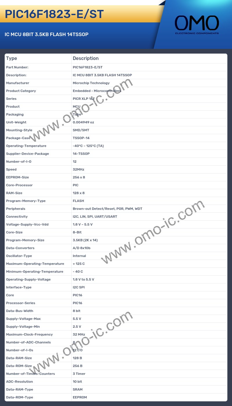 PIC16F1823-E/ST