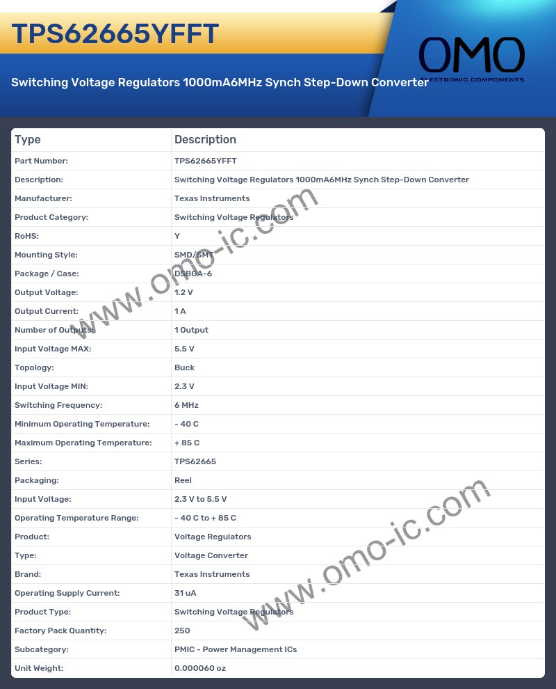 TPS62665YFFT
