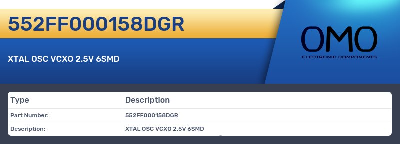 552FF000158DGR