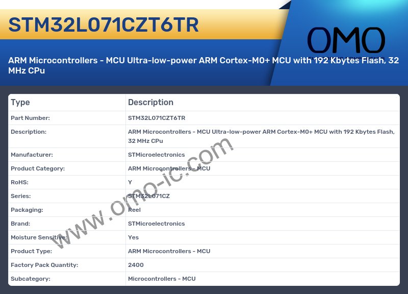 STM32L071CZT6TR