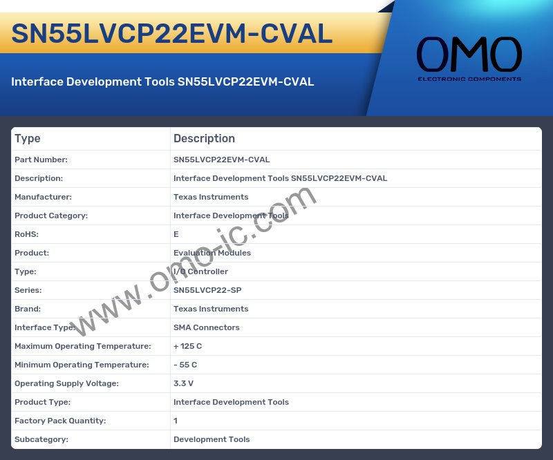 SN55LVCP22EVM-CVAL