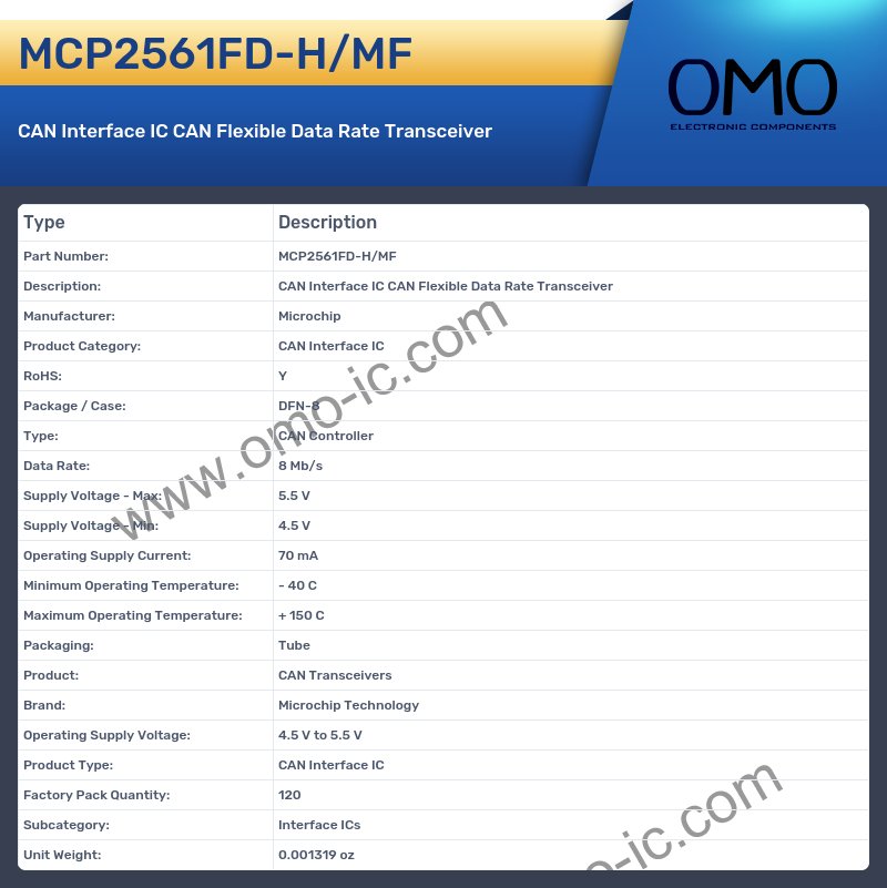 MCP2561FD-H/MF