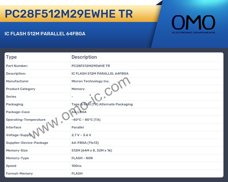 PC28F512M29EWHE TR