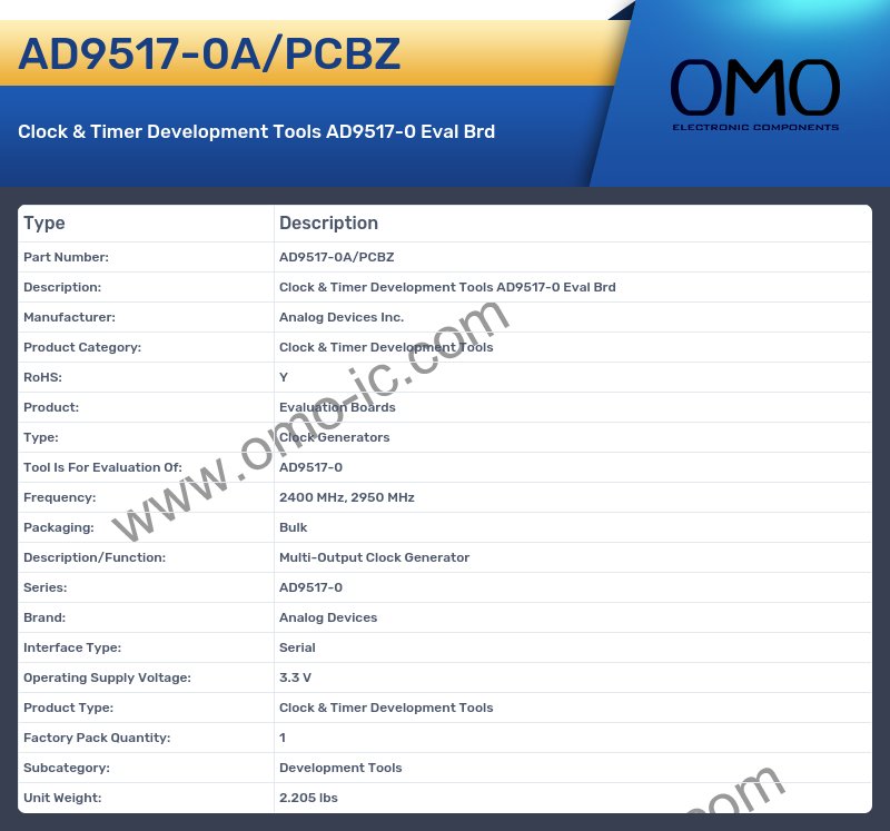 AD9517-0A/PCBZ