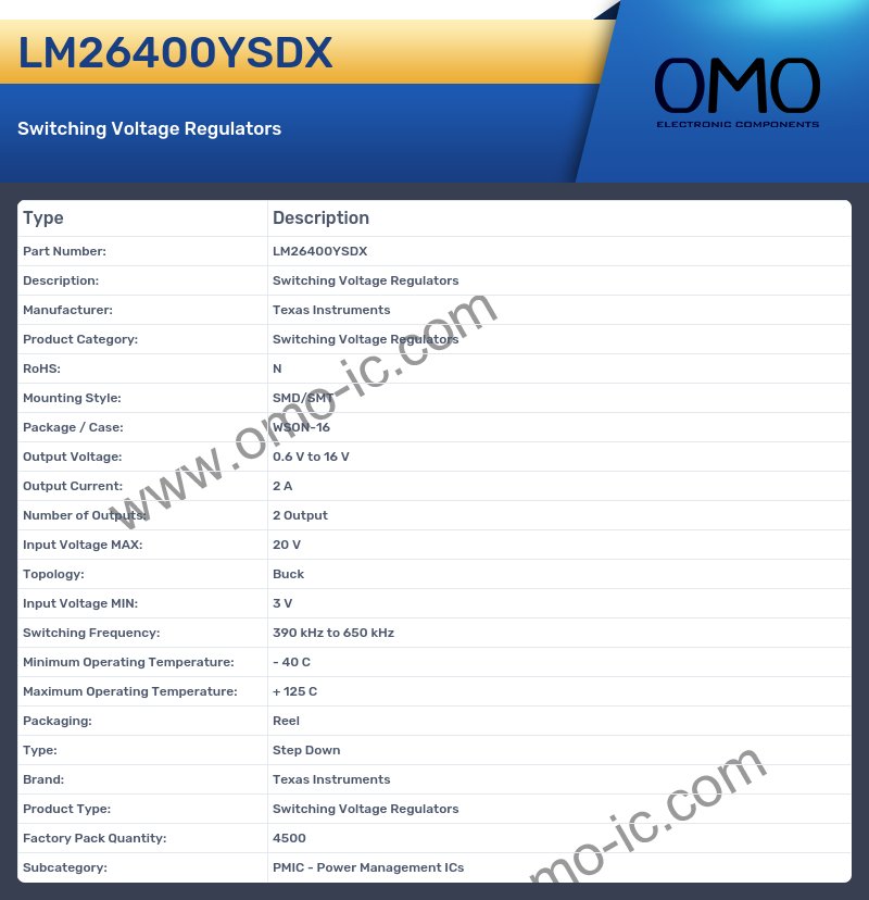 LM26400YSDX