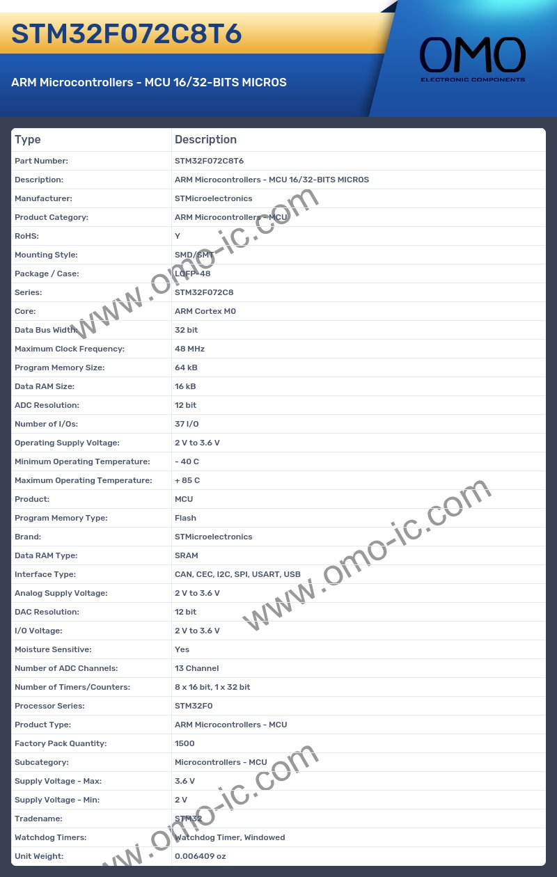 STM32F072C8T6