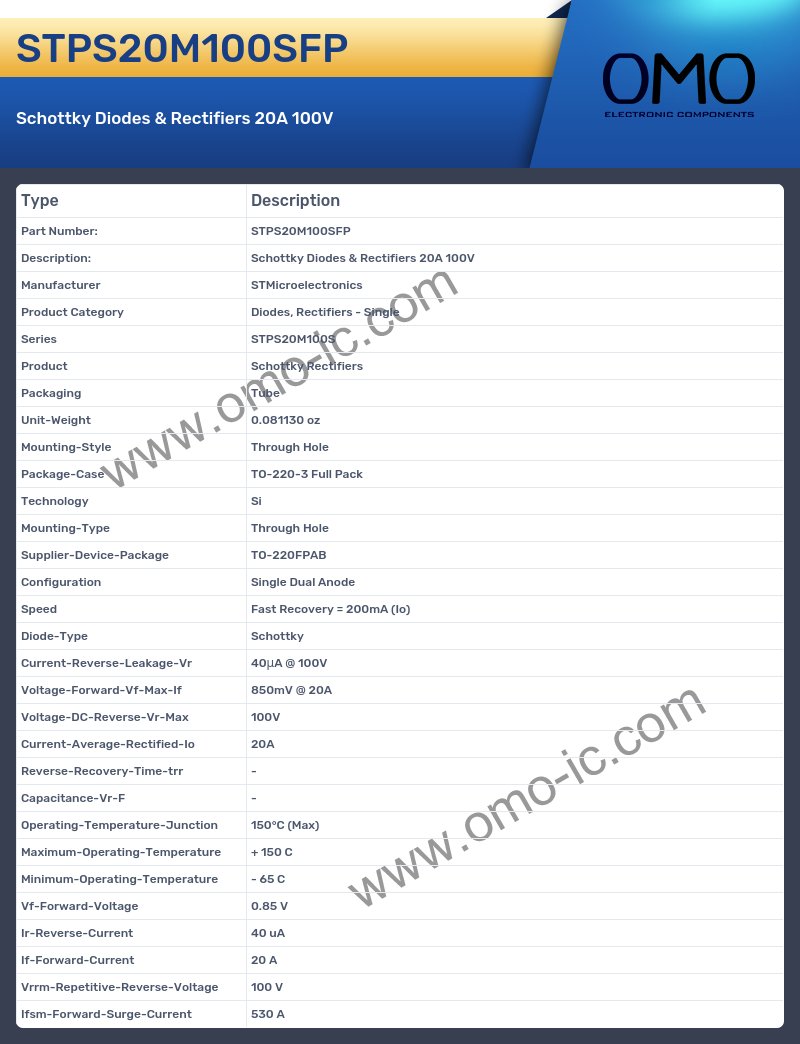 STPS20M100SFP