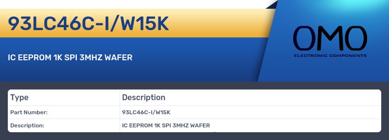 93LC46C-I/W15K
