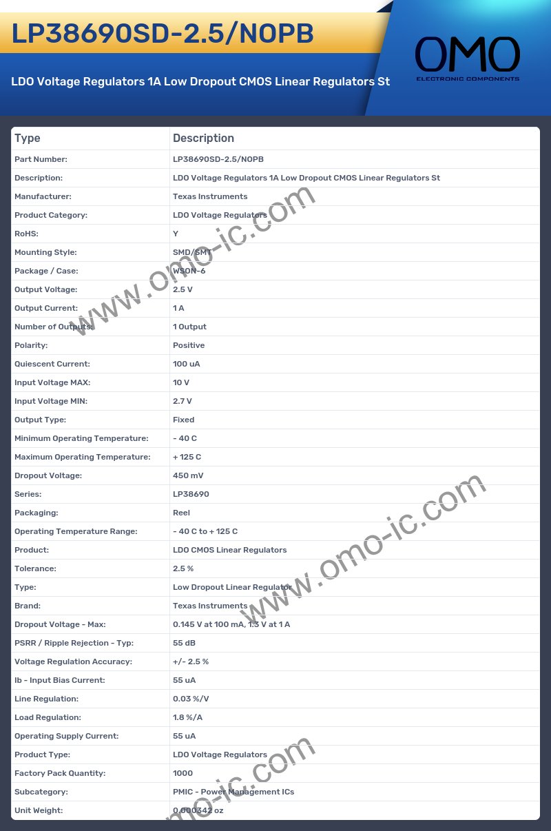 LP38690SD-2.5/NOPB