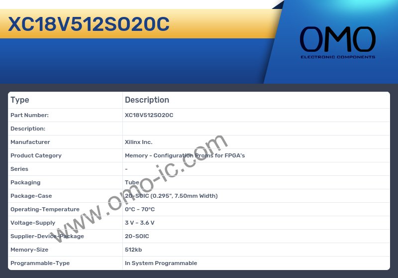 XC18V512SO20C