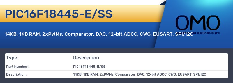 PIC16F18445-E/SS