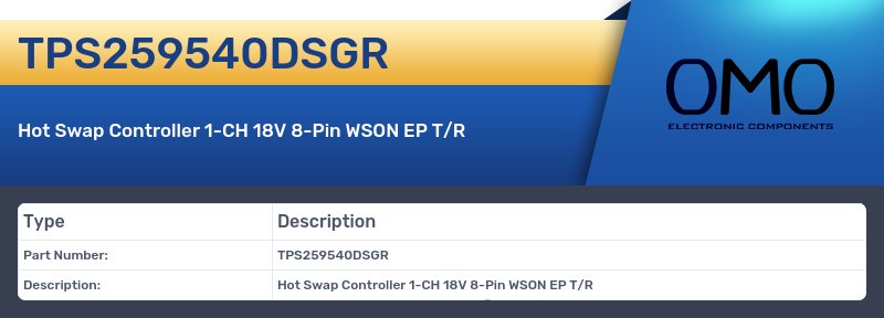TPS259540DSGR