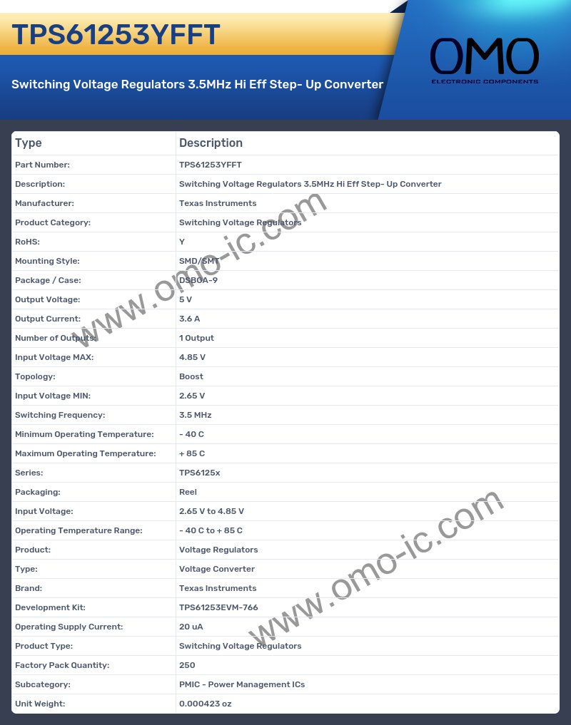 TPS61253YFFT