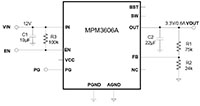 MPM3620A Synchronous Step-Down Converter