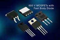 650 V Fast Body Diode MOSFETs
