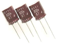 KXJ Series Aluminum Electrolytic Capacitors