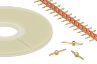 Low-Profile Removable Carriers for Male PCB Pins a