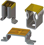 Surface Mount Fuse Clips with Kapton&#174; Tape