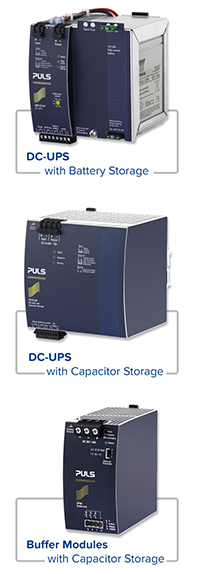 DC Back-Up Solutions: UPS and Buffer Modules