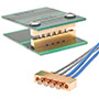 SMP Ganged 4-Port Coax Connectors